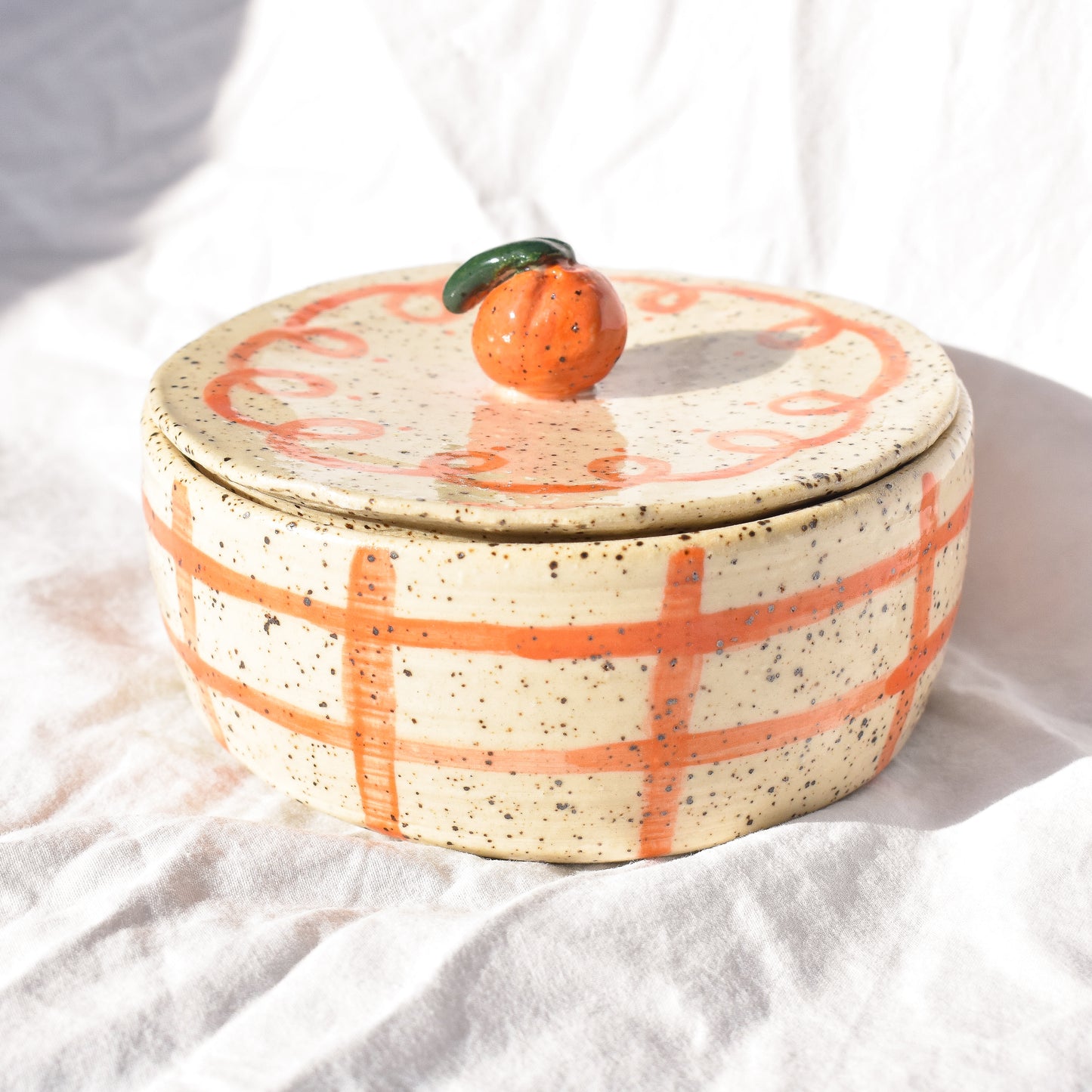 Clementine Trinket Jar