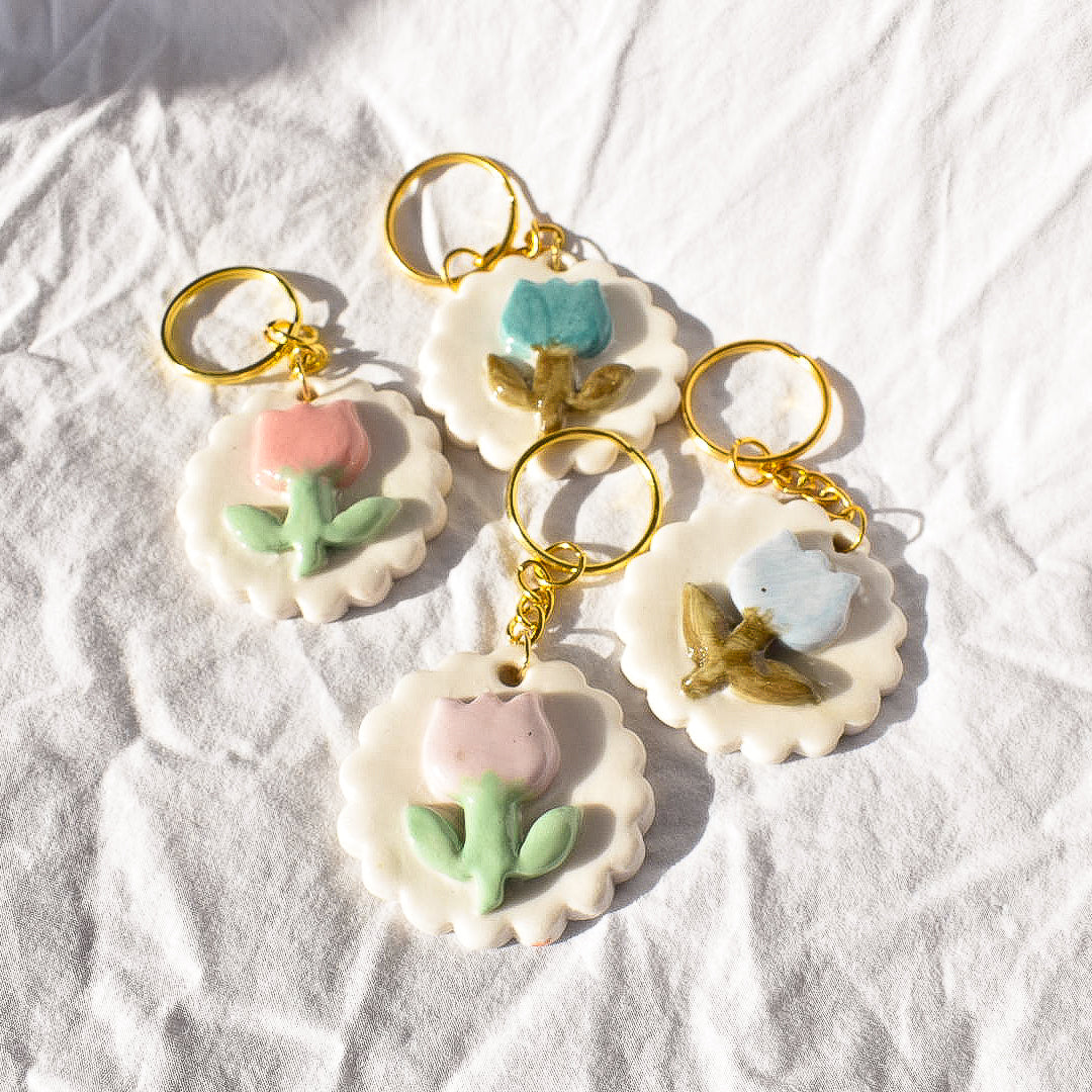 Tulip Keychains