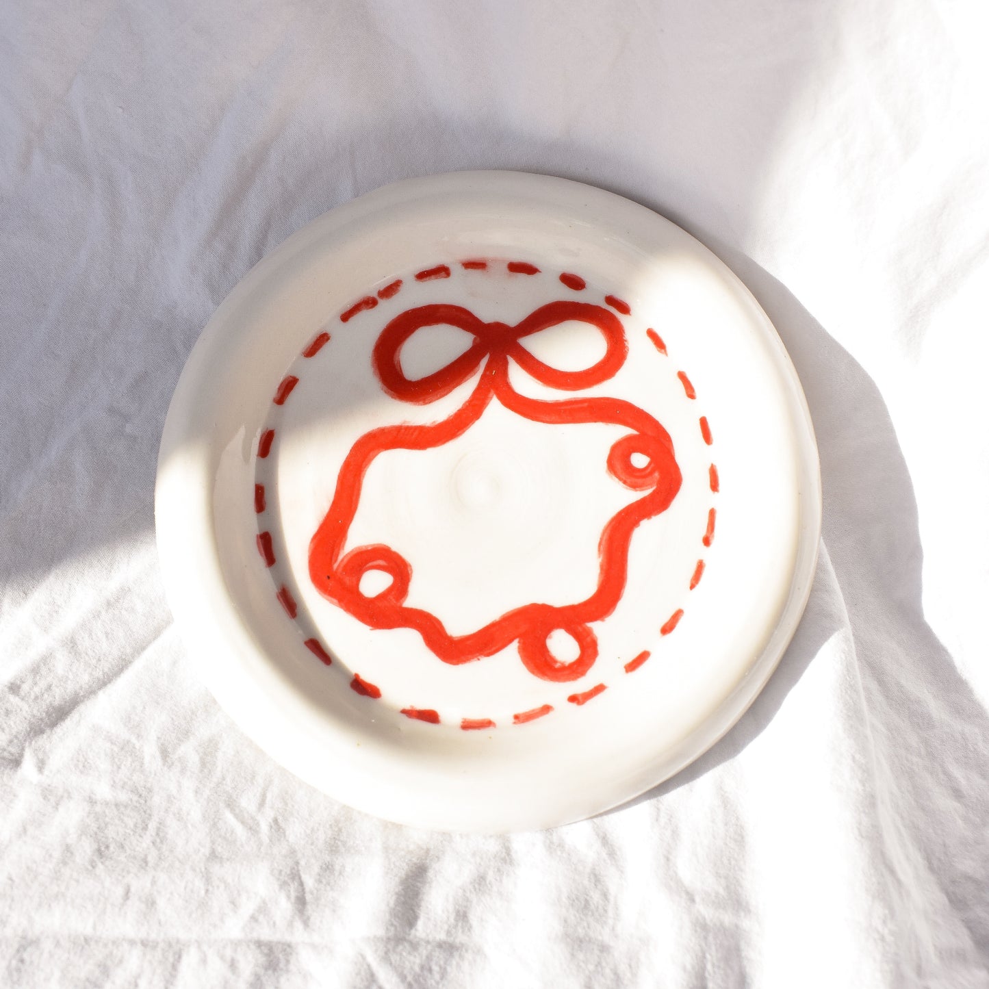 Ribbon Bubble Plates